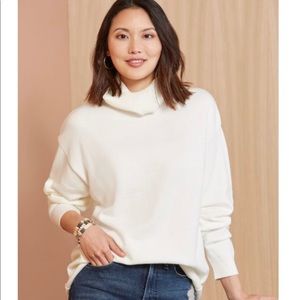 RAG POETS Fort Greene Turtleneck Pullover Size Large